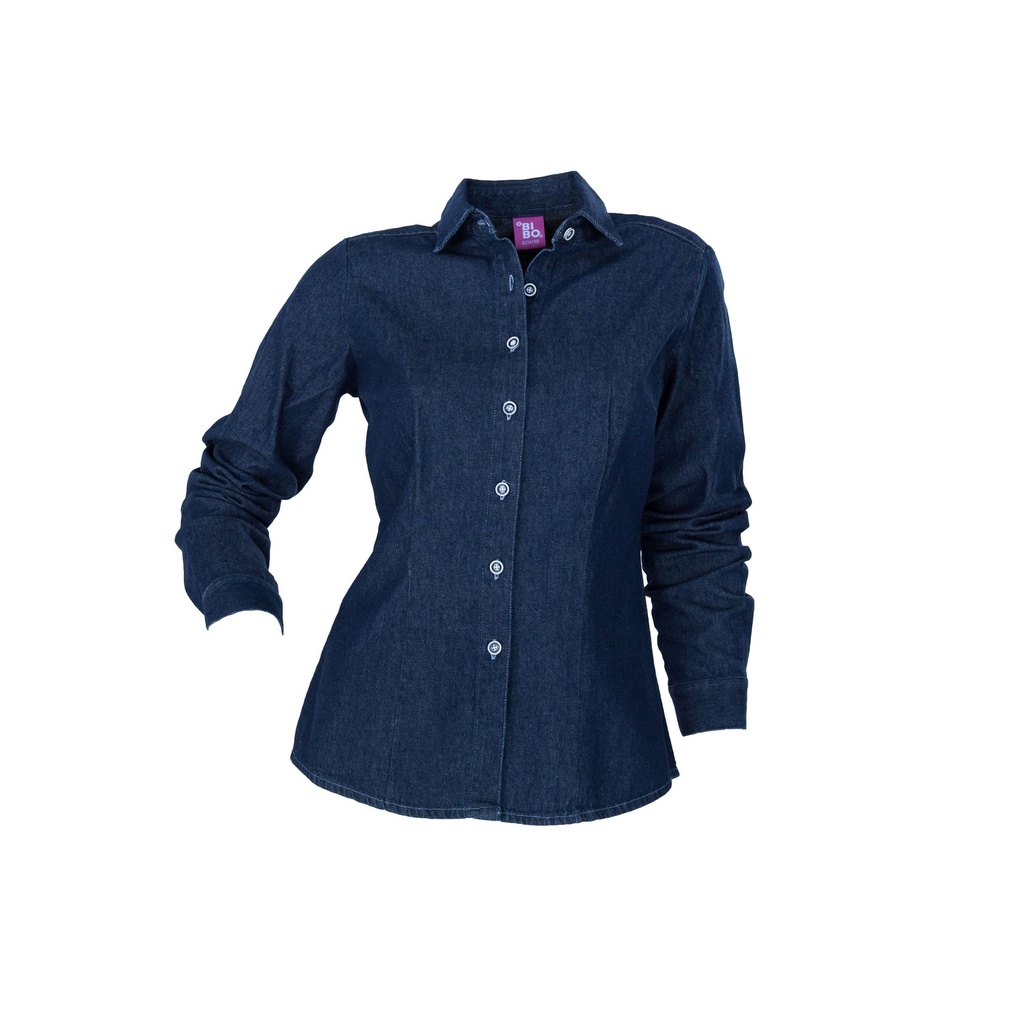 BLUSA MEZCLILLA MANGA LARGA