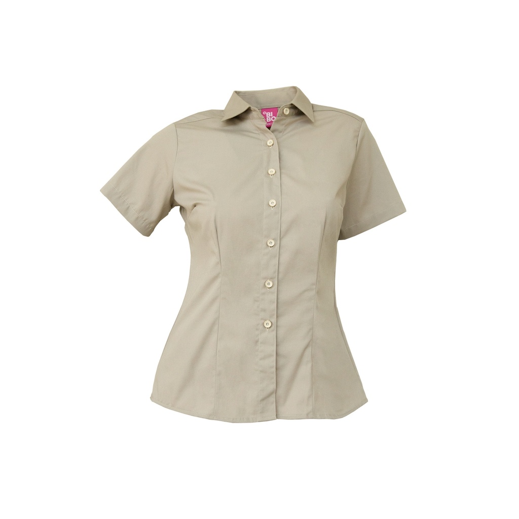 BLUSA GABARDINA MANGA CORTA