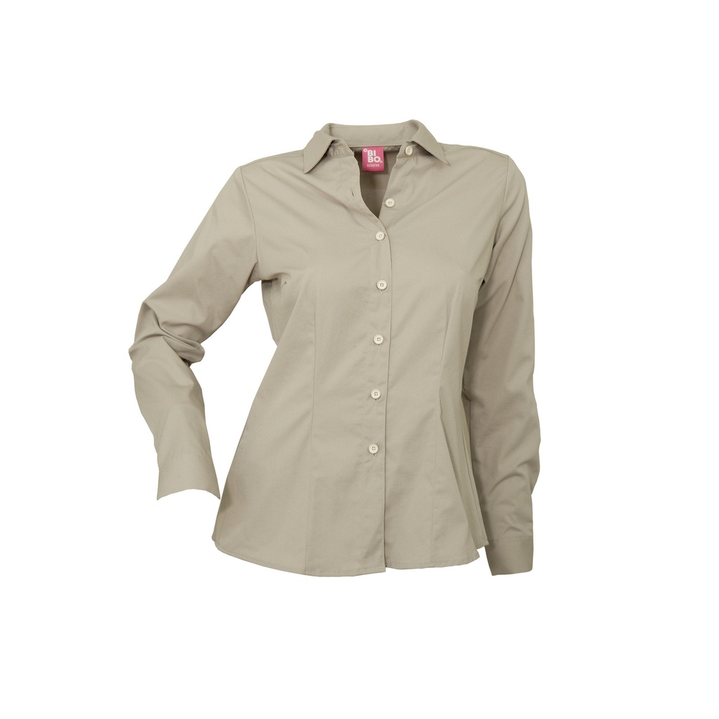 BLUSA GABARDINA MANGA LARGA