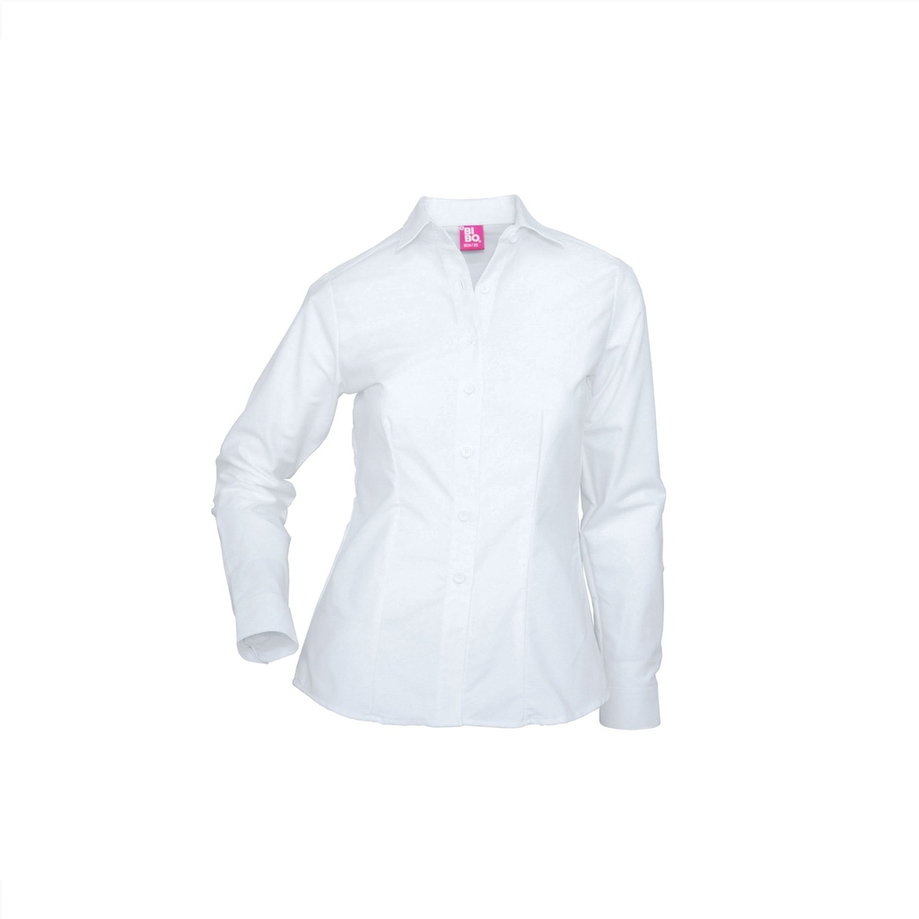 BLUSA OXFORD MANGA LARGA