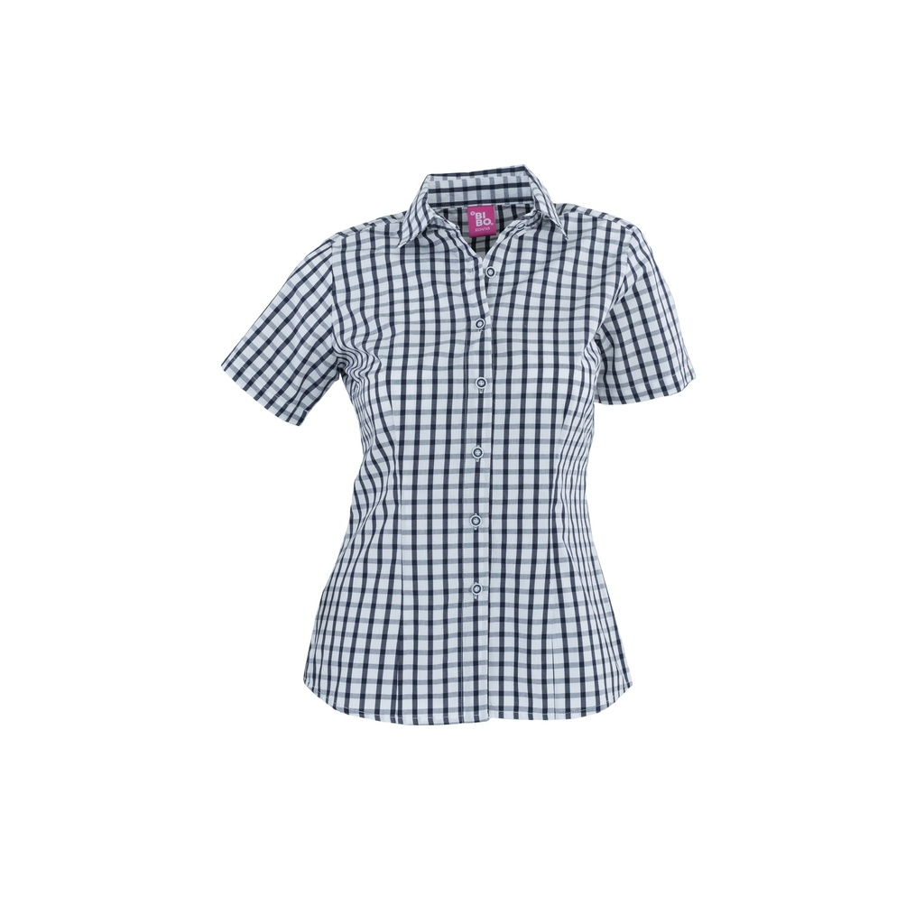[T2091AAZUEECH] BLUSA BILBAO MANGA CORTA (EXTRA EXTRA CHICA)