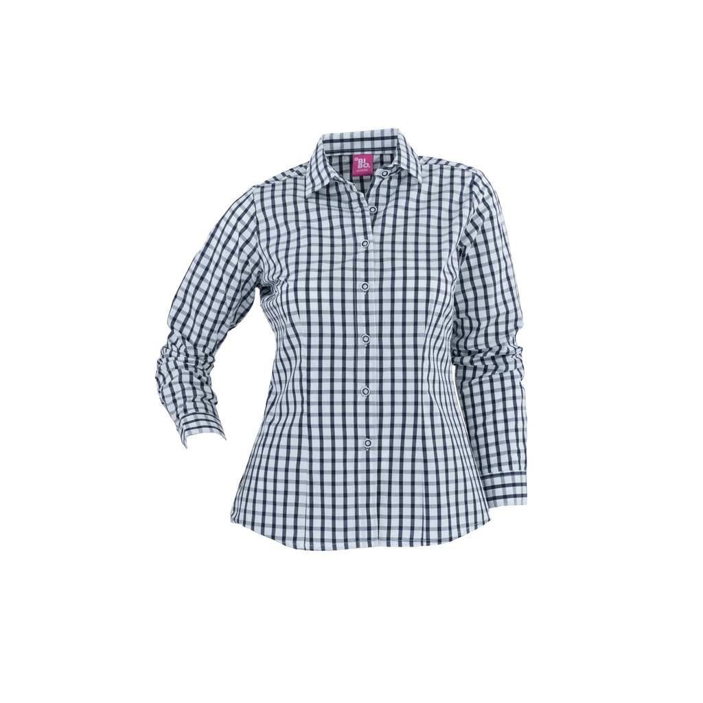[T2092AAZUEECH] BLUSA BILBAO MANGA LARGA (EXTRA EXTRA CHICA)