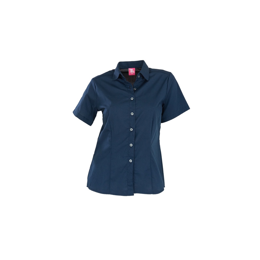 [T2071ABLAEECH] BLUSA FLEX MANGA CORTA (EXTRA EXTRA CHICA, BLANCO)