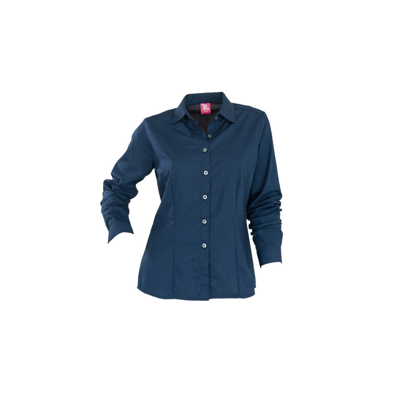 [T2072ABLAEECH] BLUSA FLEX MANGA LARGA (EXTRA EXTRA CHICA, BLANCO)