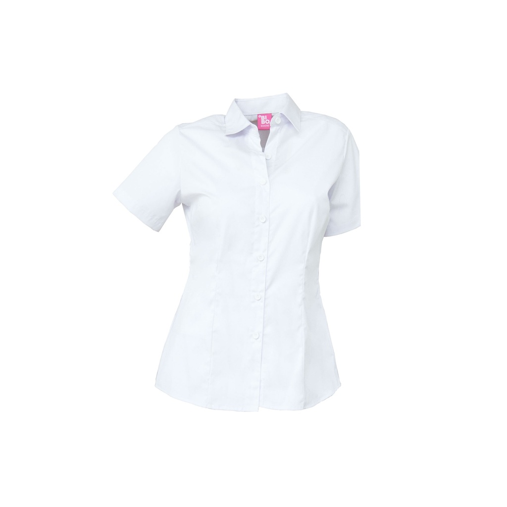 [T2111AAREEECH] BLUSA GABARDINA MANGA CORTA (EXTRA EXTRA CHICA, ARENA)