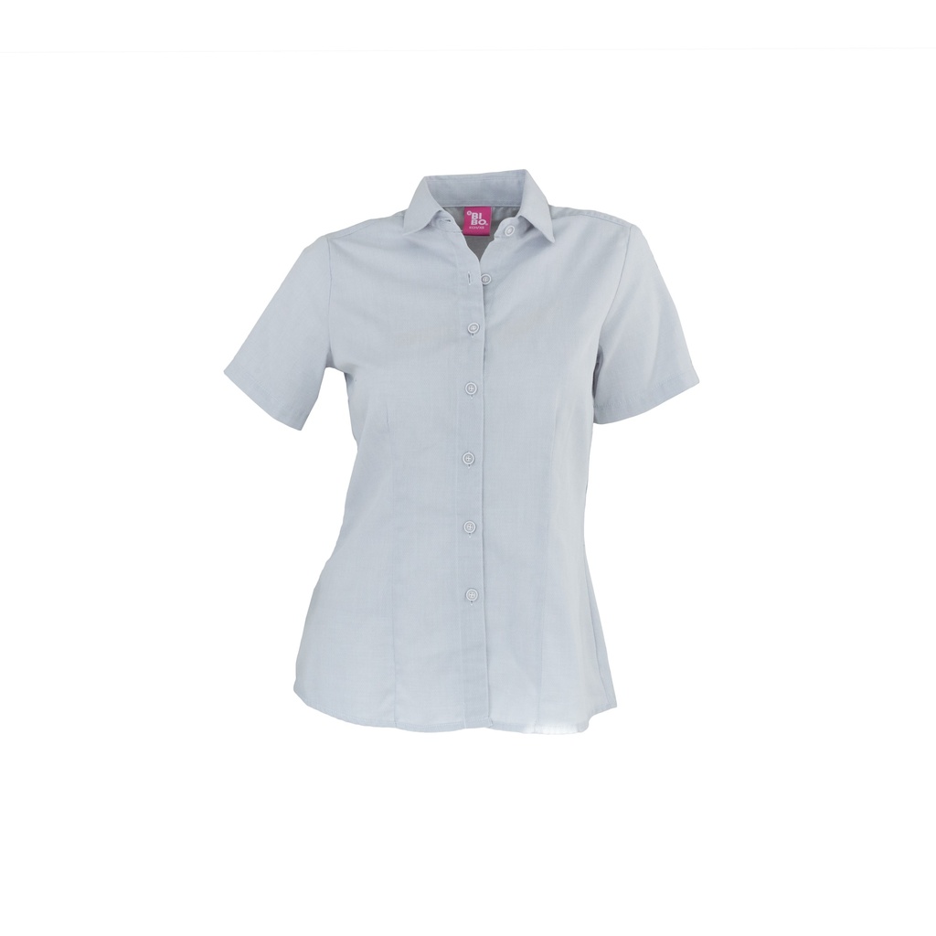 [T2121APLAEECH] BLUSA MALAGA MANGA CORTA (EXTRA EXTRA CHICA, PLATA)