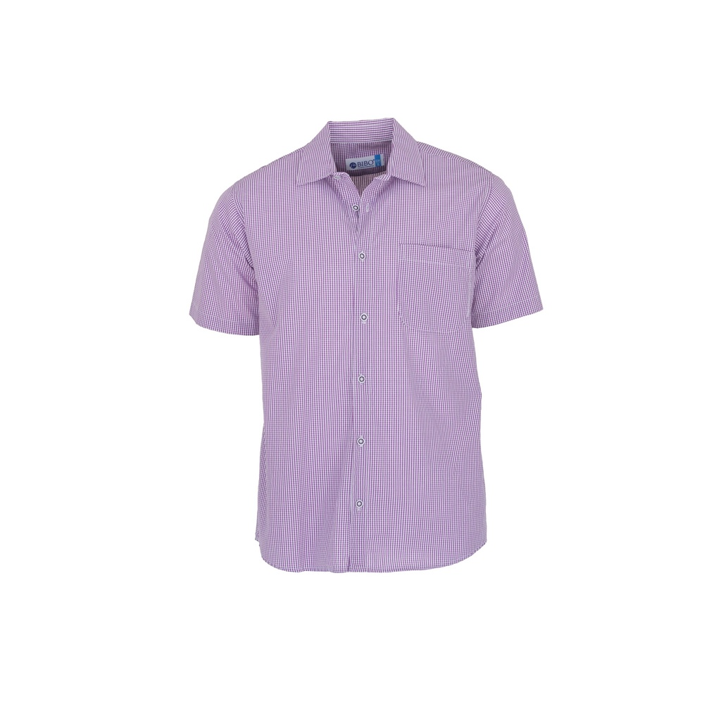 [T1631ANEGEECH] CAMISA NIZA MANGA CORTA (EXTRA EXTRA CHICA, NEGRO)