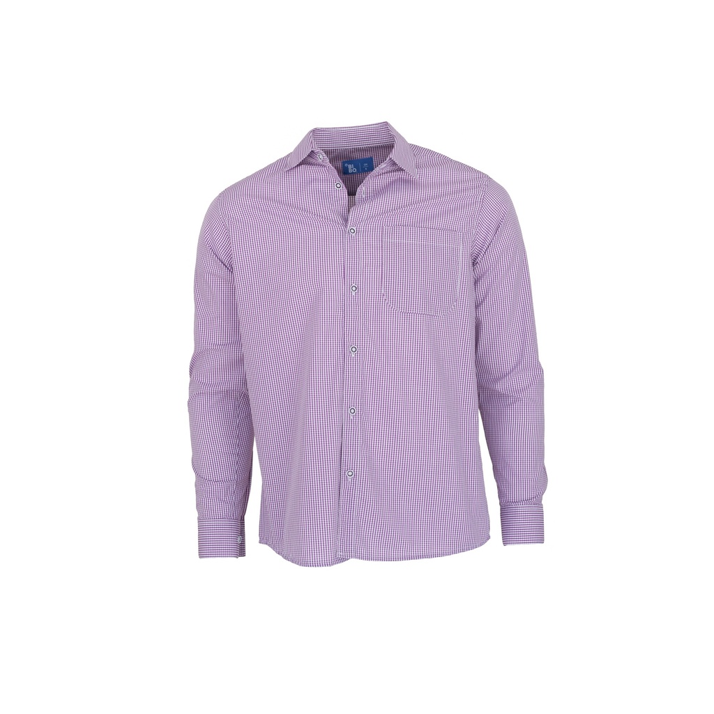 [T1632ANEGEECH] CAMISA NIZA MANGA LARGA (EXTRA EXTRA CHICA, NEGRO)