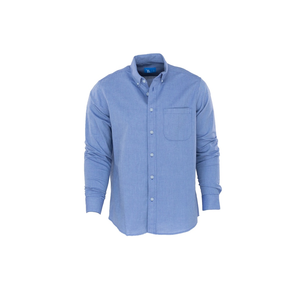 [T1052ABLAEECH] CAMISA OXFORD MANGA LARGA (EXTRA EXTRA CHICA, BLANCO)