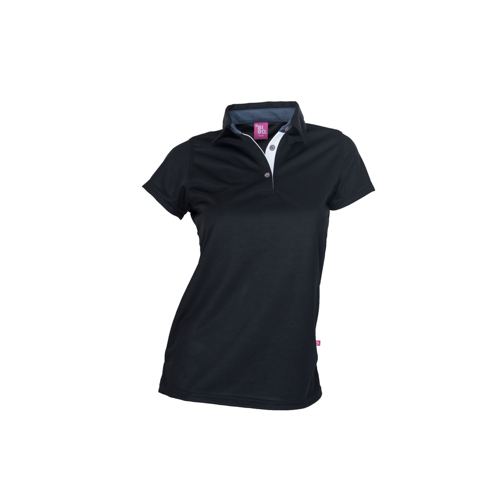 [T2771ABLAEECH] PLAYERA POLO DINAMO DAMA (EXTRA EXTRA CHICA, BLANCO)