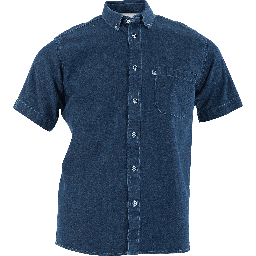 CAMISA MEZCLILLA MANGA CORTA